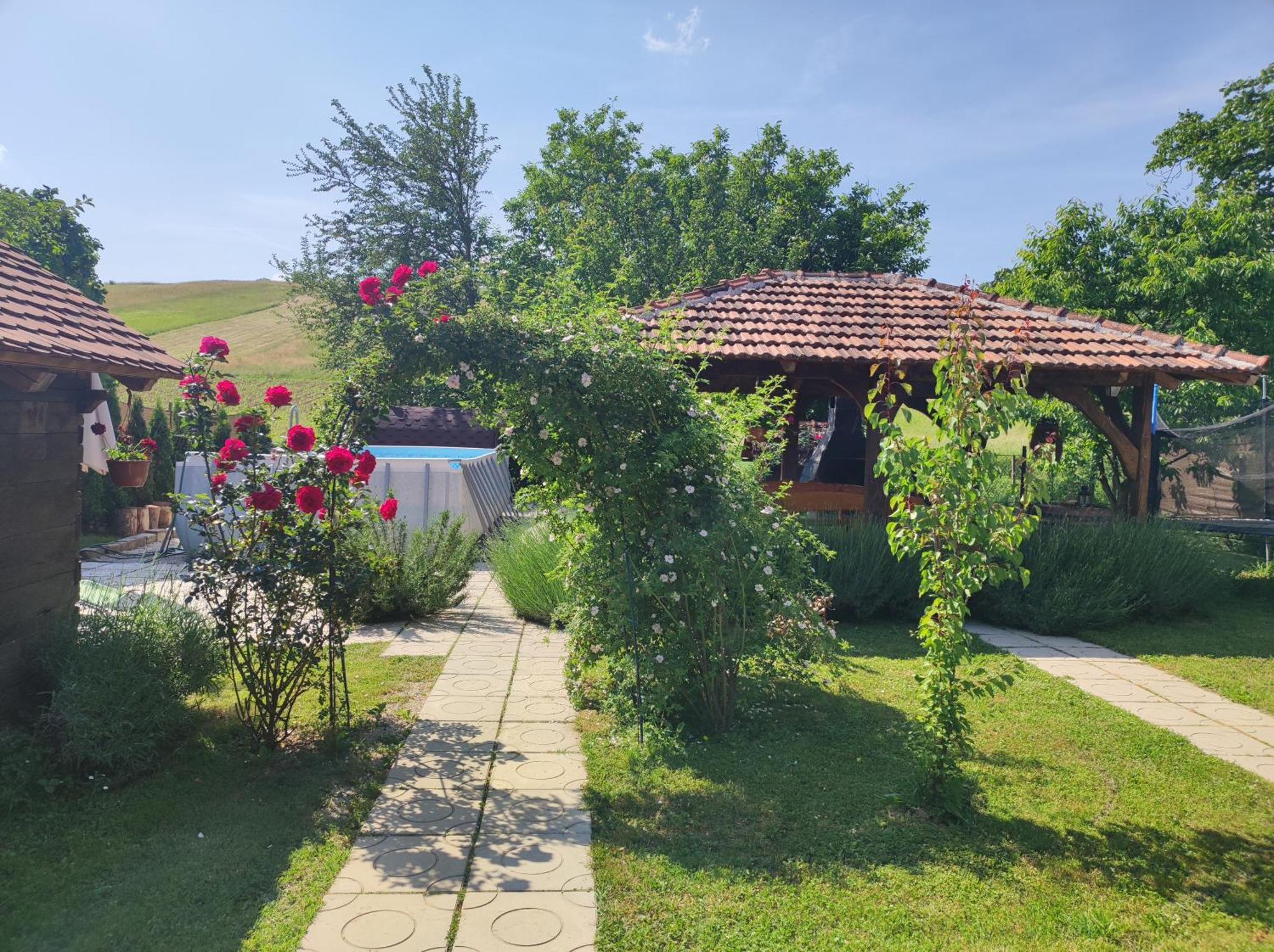 Pod Orehom Drvena Kuca I Sauna Otel Krapina Dış mekan fotoğraf